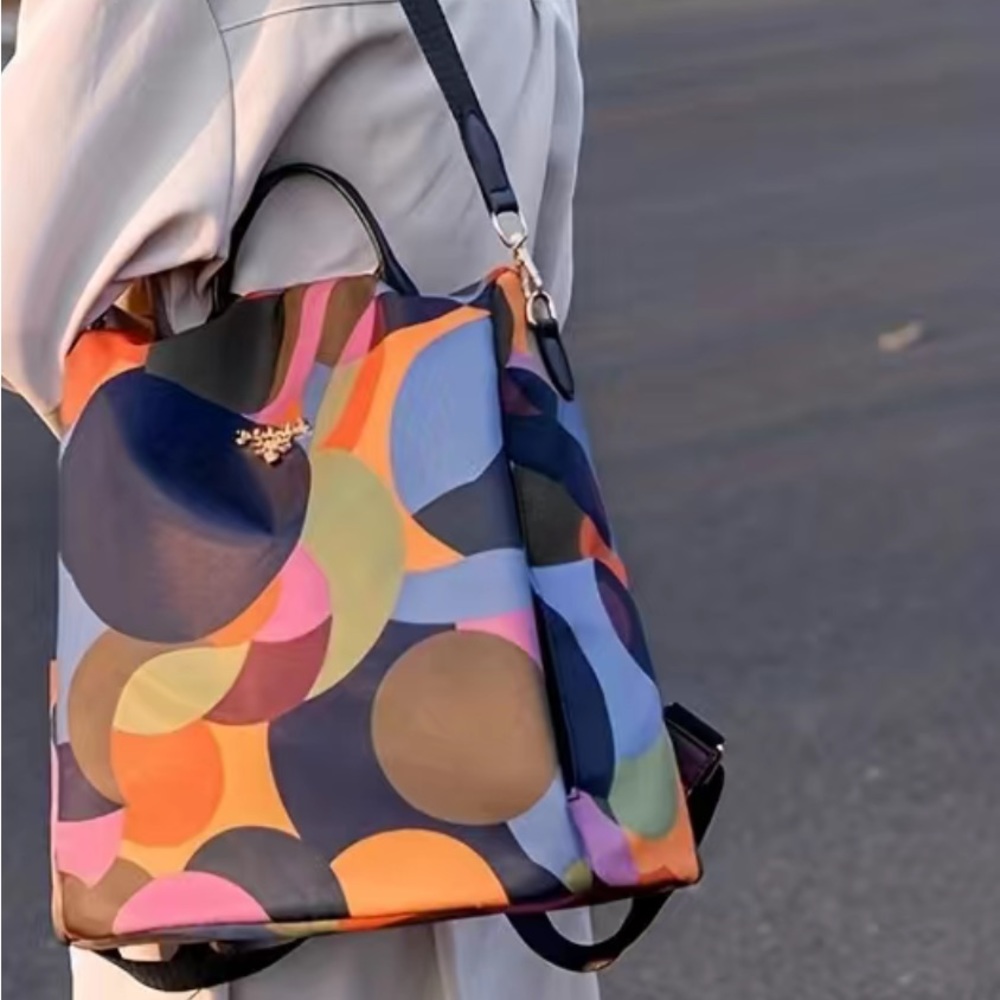 Nwt Polka Dot Multi Use Backpack - image 2
